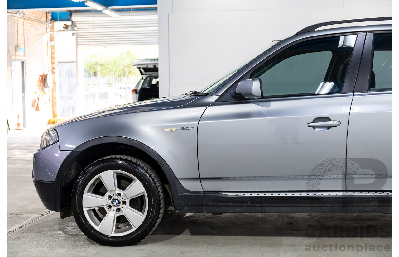 1/2008 Bmw X3 2.0d E83 MY07 4d Wagon Grey Turbo Diesel 2.0L