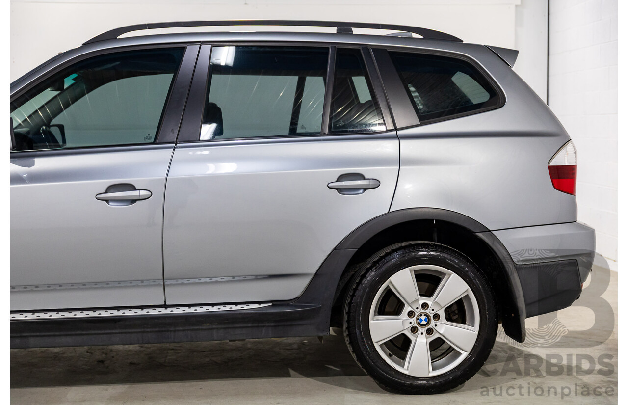 1/2008 Bmw X3 2.0d E83 MY07 4d Wagon Grey Turbo Diesel 2.0L