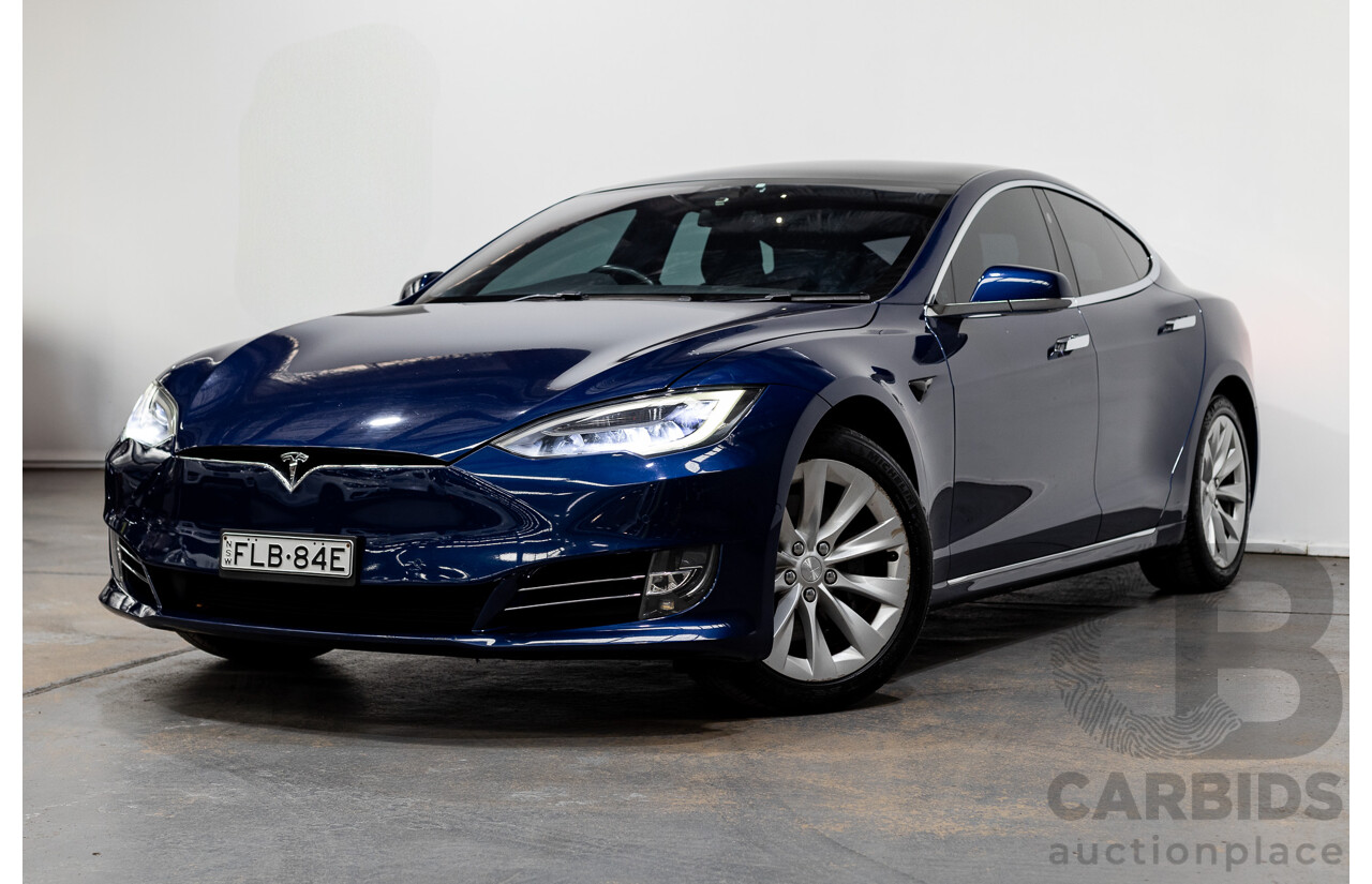 5/2018 Tesla Model S 75D Dual Motor (AWD) 4d Hatchback Deep Blue Metallic Dedicated Electric EV 245kw