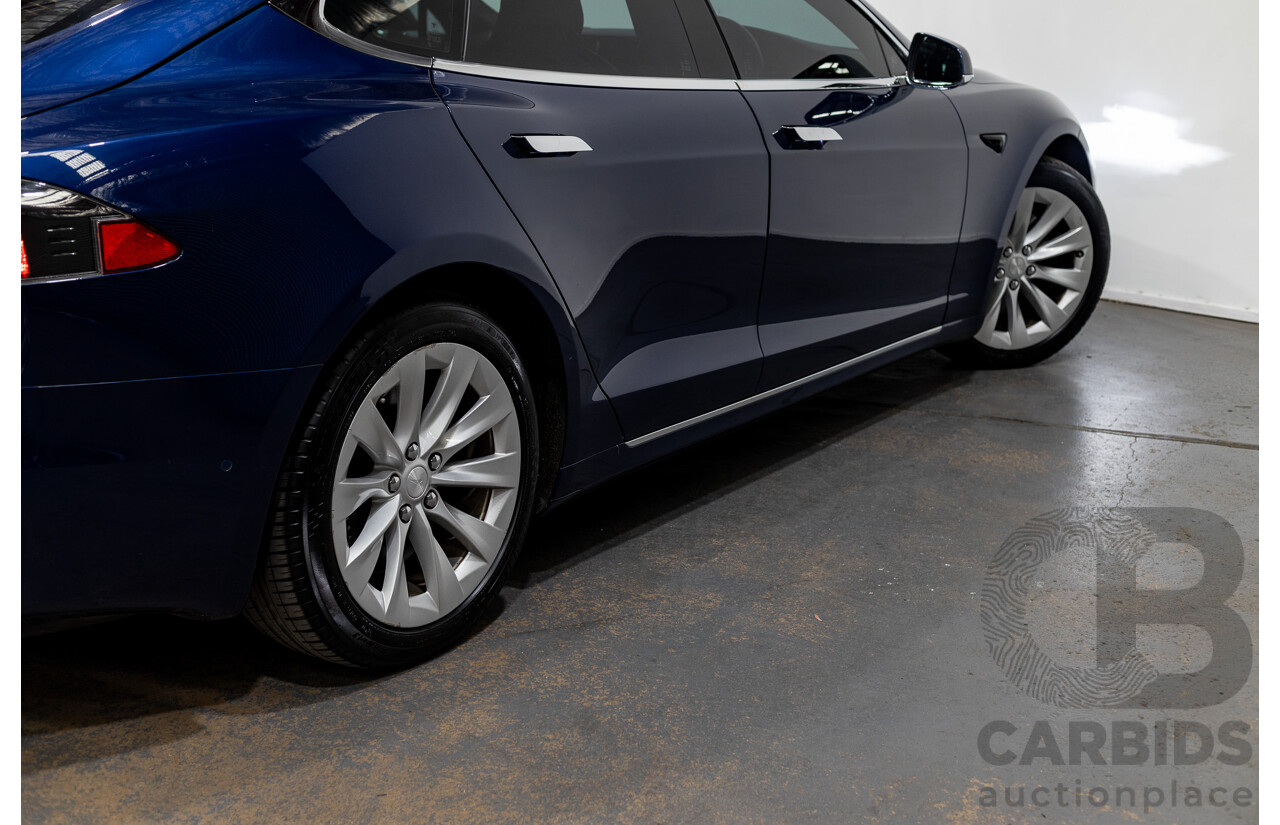 5/2018 Tesla Model S 75D Dual Motor (AWD) 4d Hatchback Deep Blue Metallic Dedicated Electric EV 245kw