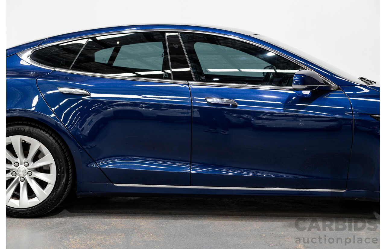 5/2018 Tesla Model S 75D Dual Motor (AWD) 4d Hatchback Deep Blue Metallic Dedicated Electric EV 245kw