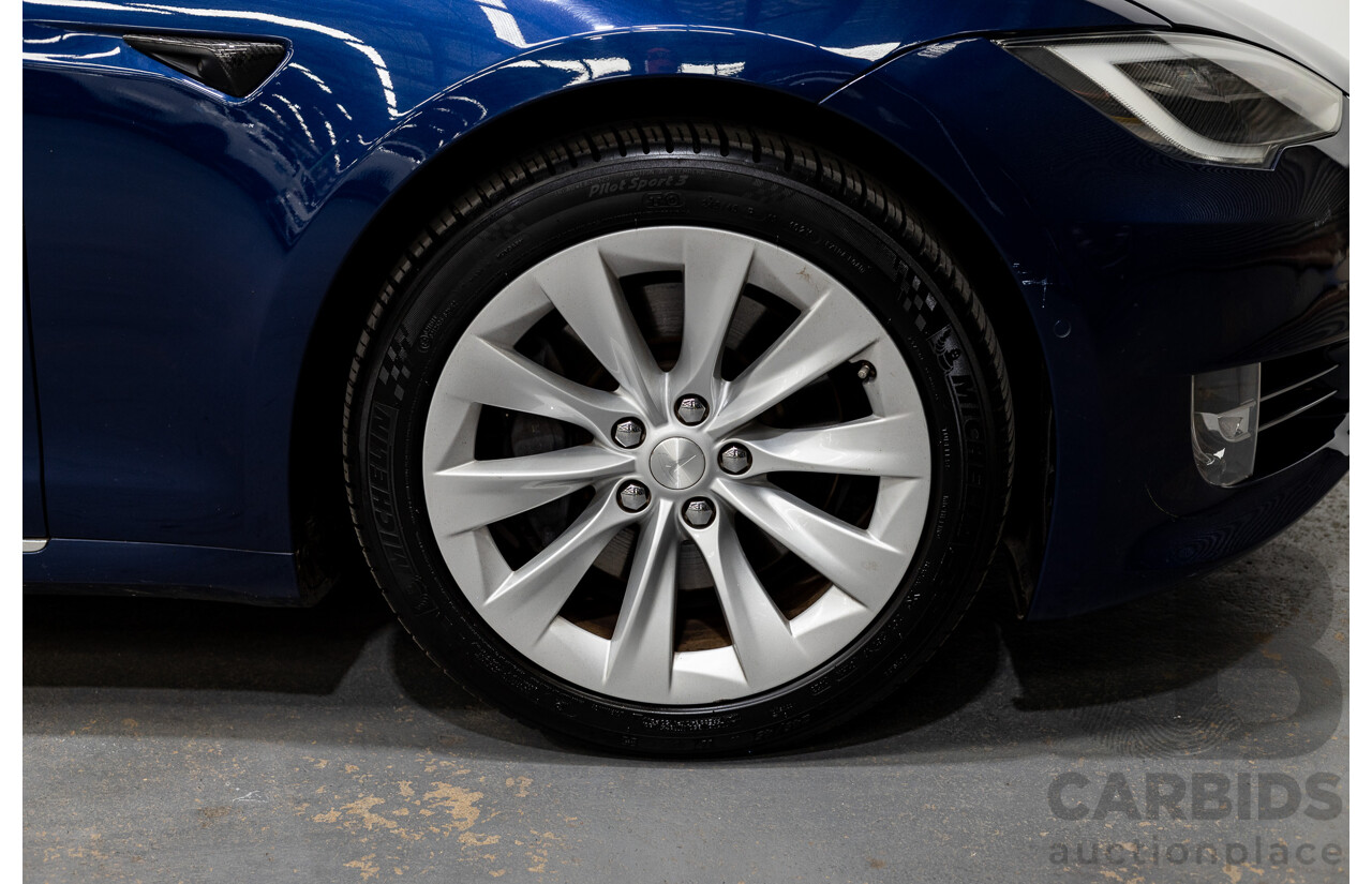 5/2018 Tesla Model S 75D Dual Motor (AWD) 4d Hatchback Deep Blue Metallic Dedicated Electric EV 245kw