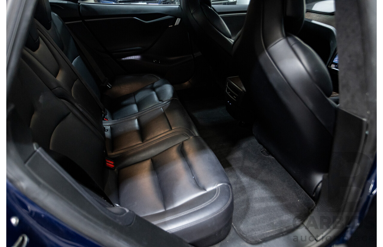 5/2018 Tesla Model S 75D Dual Motor (AWD) 4d Hatchback Deep Blue Metallic Dedicated Electric EV 245kw
