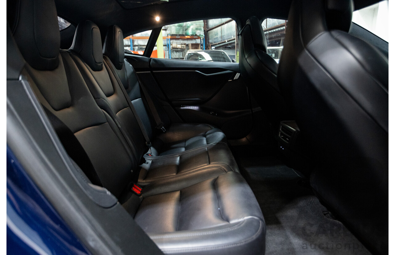 5/2018 Tesla Model S 75D Dual Motor (AWD) 4d Hatchback Deep Blue Metallic Dedicated Electric EV 245kw