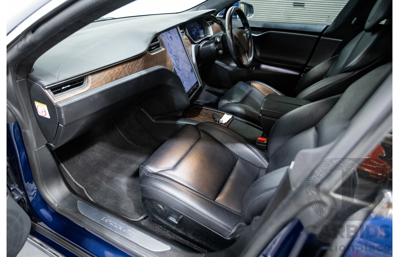 5/2018 Tesla Model S 75D Dual Motor (AWD) 4d Hatchback Deep Blue Metallic Dedicated Electric EV 245kw
