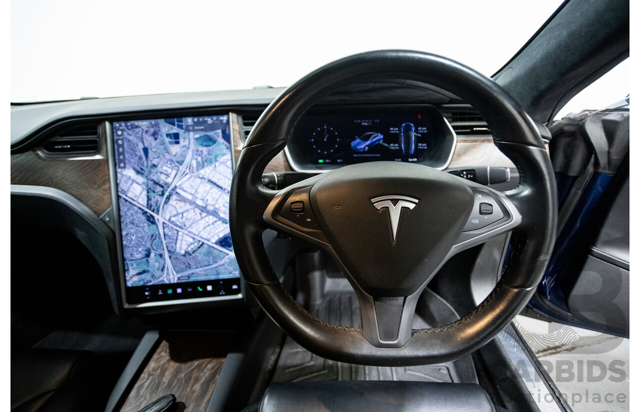 5/2018 Tesla Model S 75D Dual Motor (AWD) 4d Hatchback Deep Blue Metallic Dedicated Electric EV 245kw