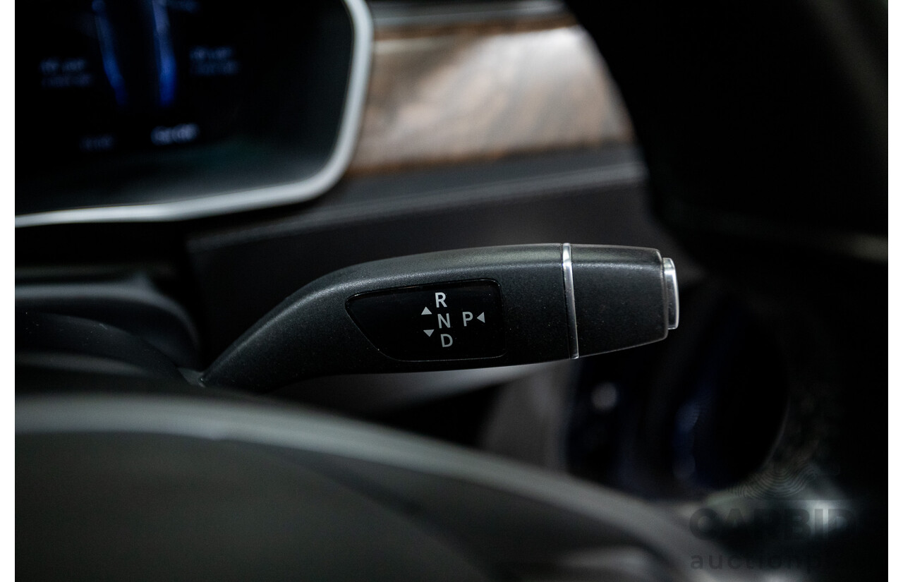 5/2018 Tesla Model S 75D Dual Motor (AWD) 4d Hatchback Deep Blue Metallic Dedicated Electric EV 245kw