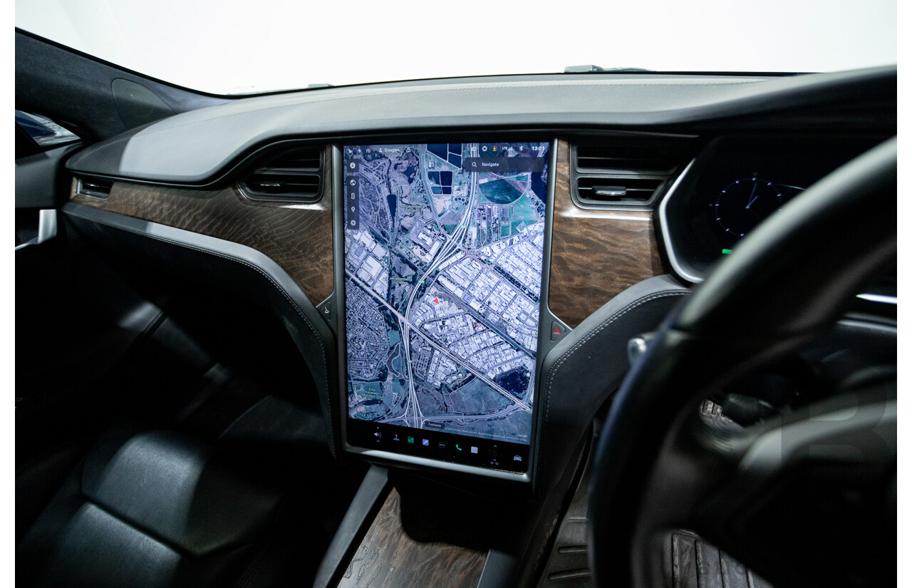 5/2018 Tesla Model S 75D Dual Motor (AWD) 4d Hatchback Deep Blue Metallic Dedicated Electric EV 245kw