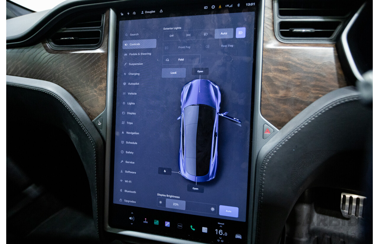 5/2018 Tesla Model S 75D Dual Motor (AWD) 4d Hatchback Deep Blue Metallic Dedicated Electric EV 245kw