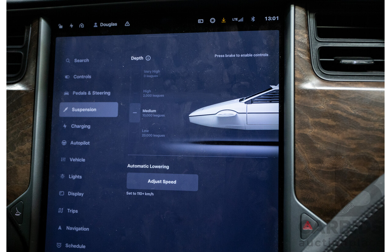 5/2018 Tesla Model S 75D Dual Motor (AWD) 4d Hatchback Deep Blue Metallic Dedicated Electric EV 245kw