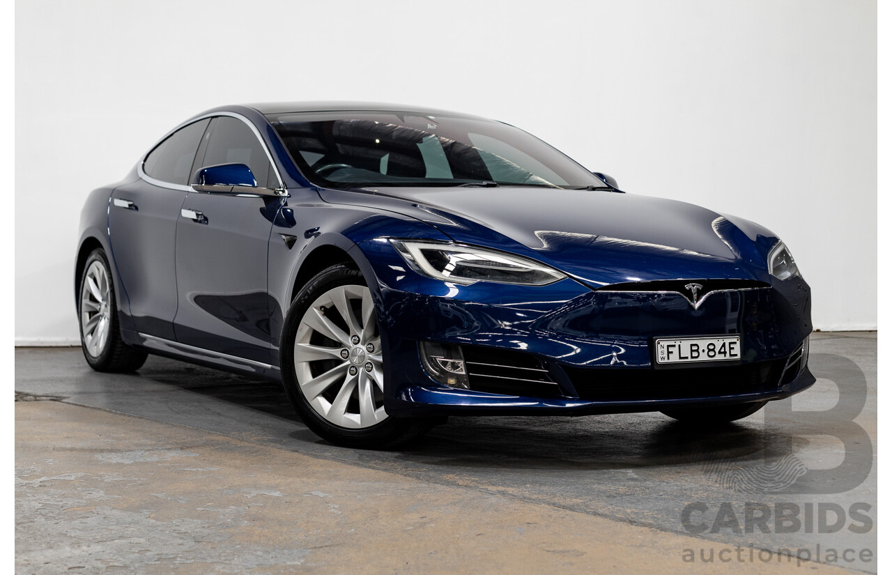 5/2018 Tesla Model S 75D Dual Motor (AWD) 4d Hatchback Deep Blue Metallic Dedicated Electric EV 245kw