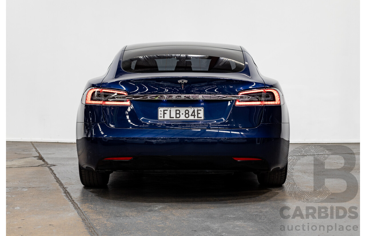 5/2018 Tesla Model S 75D Dual Motor (AWD) 4d Hatchback Deep Blue Metallic Dedicated Electric EV 245kw