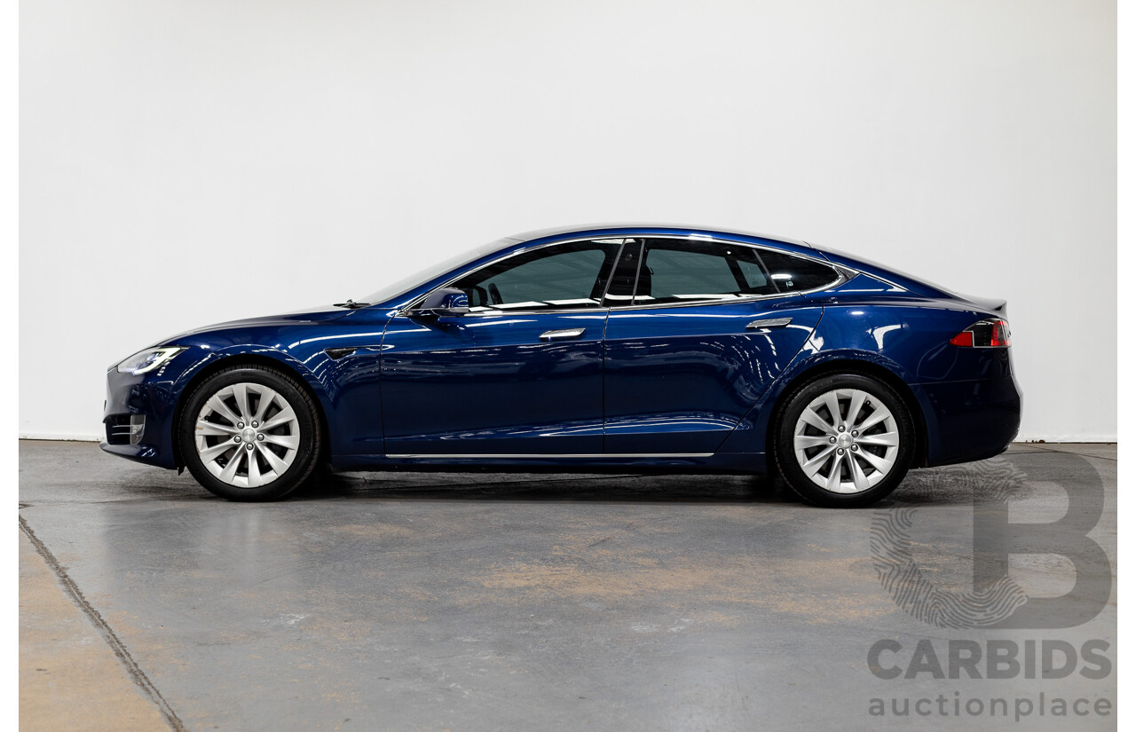 5/2018 Tesla Model S 75D Dual Motor (AWD) 4d Hatchback Deep Blue Metallic Dedicated Electric EV 245kw