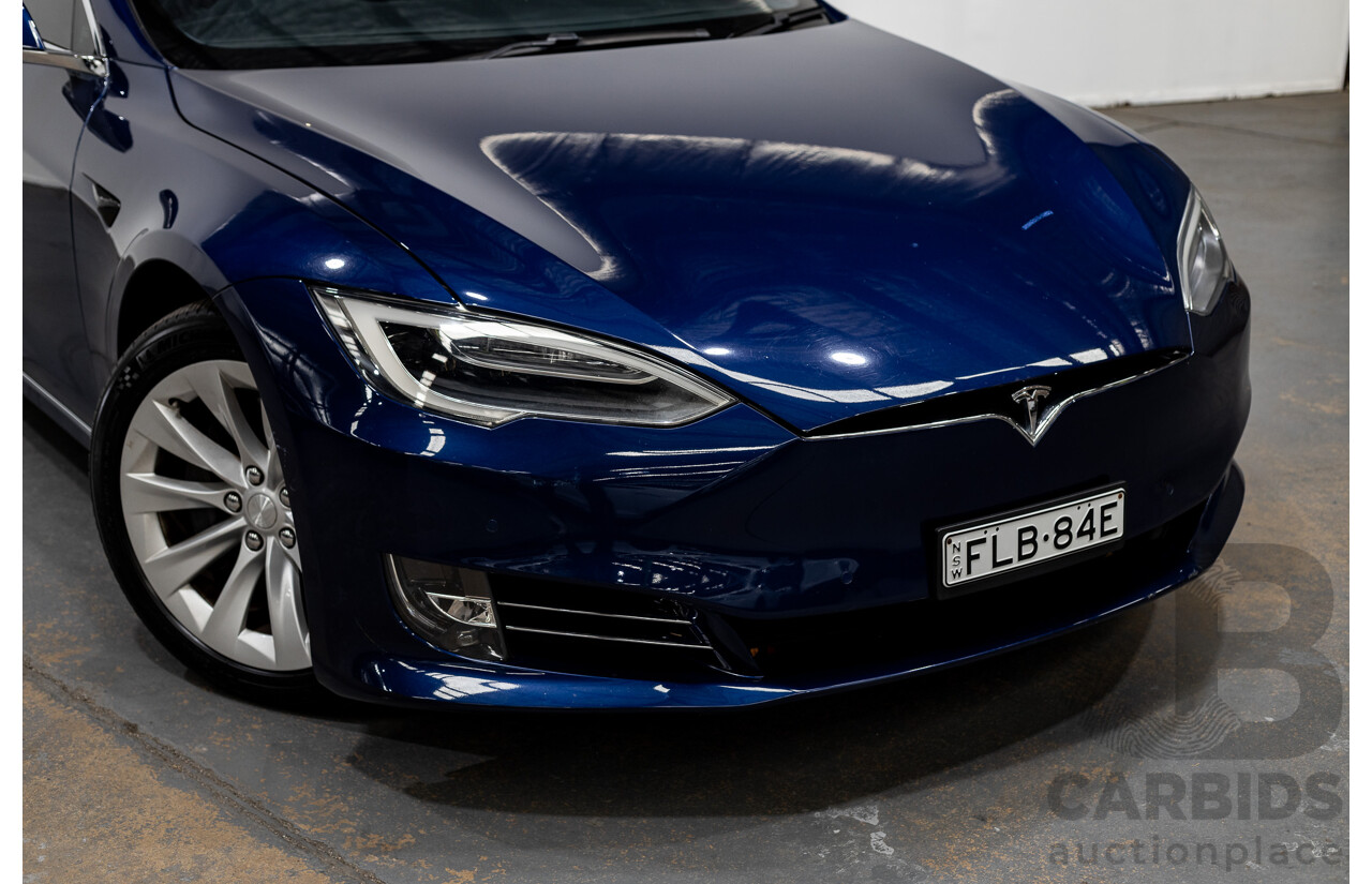 5/2018 Tesla Model S 75D Dual Motor (AWD) 4d Hatchback Deep Blue Metallic Dedicated Electric EV 245kw