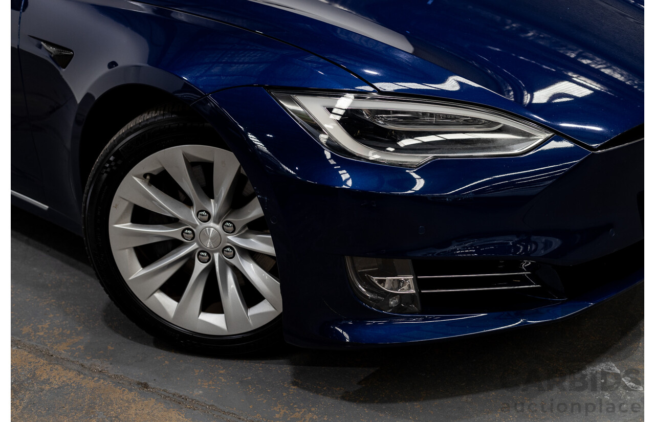 5/2018 Tesla Model S 75D Dual Motor (AWD) 4d Hatchback Deep Blue Metallic Dedicated Electric EV 245kw