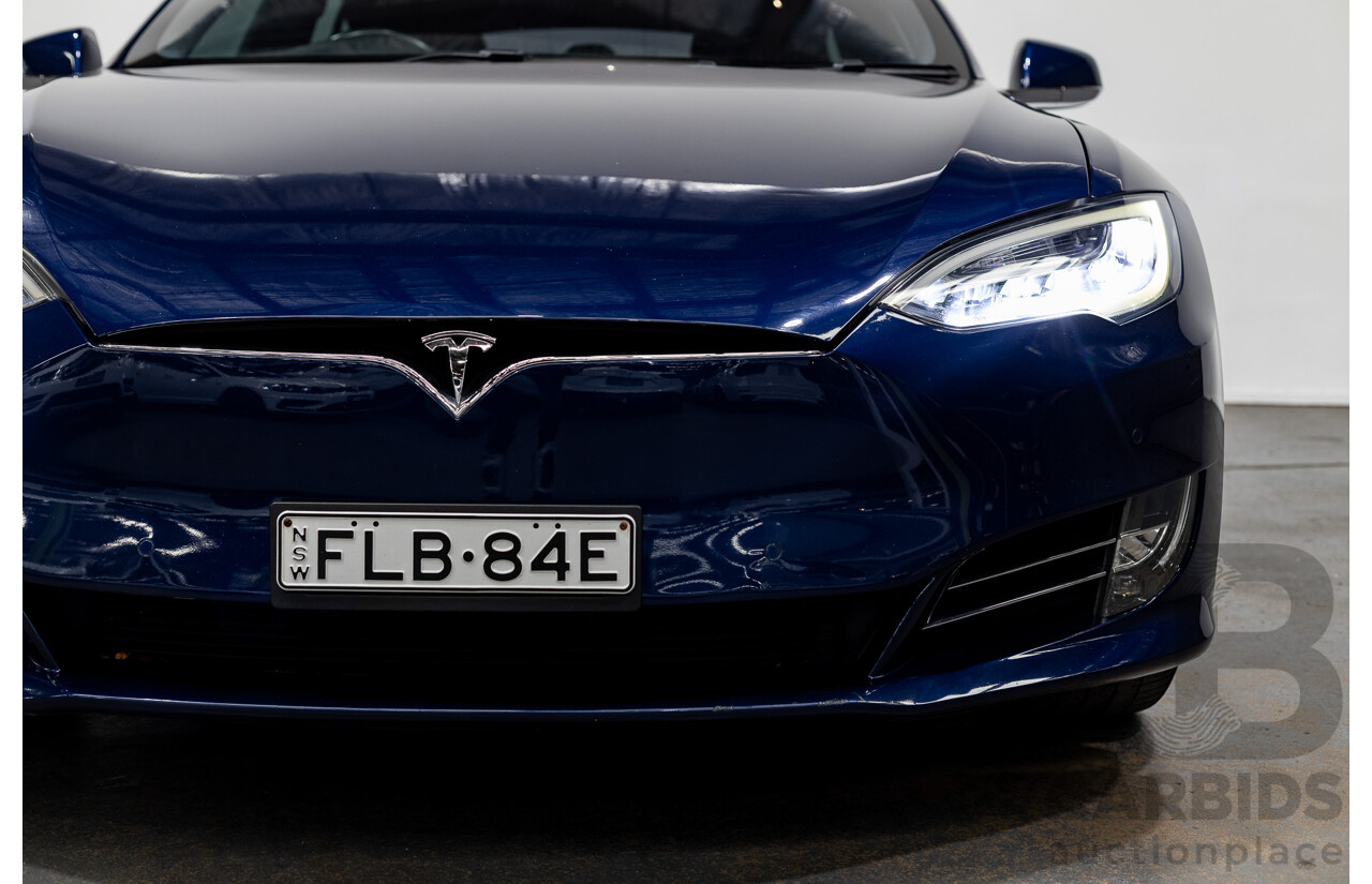 5/2018 Tesla Model S 75D Dual Motor (AWD) 4d Hatchback Deep Blue Metallic Dedicated Electric EV 245kw