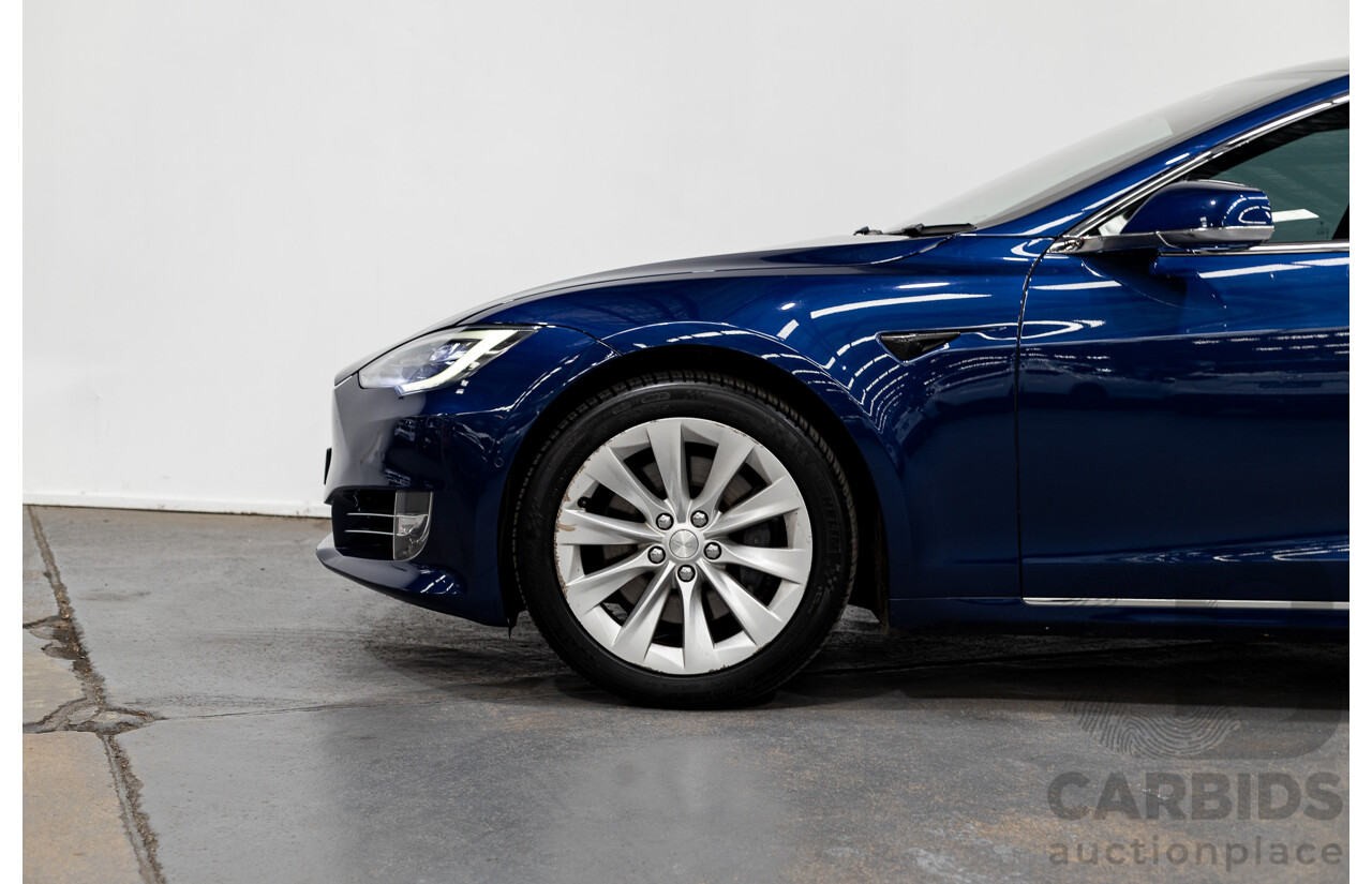 5/2018 Tesla Model S 75D Dual Motor (AWD) 4d Hatchback Deep Blue Metallic Dedicated Electric EV 245kw