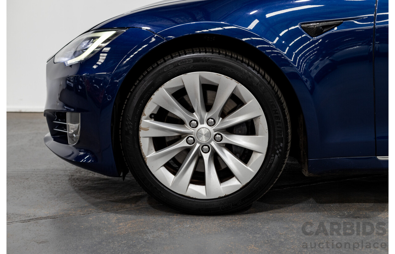 5/2018 Tesla Model S 75D Dual Motor (AWD) 4d Hatchback Deep Blue Metallic Dedicated Electric EV 245kw