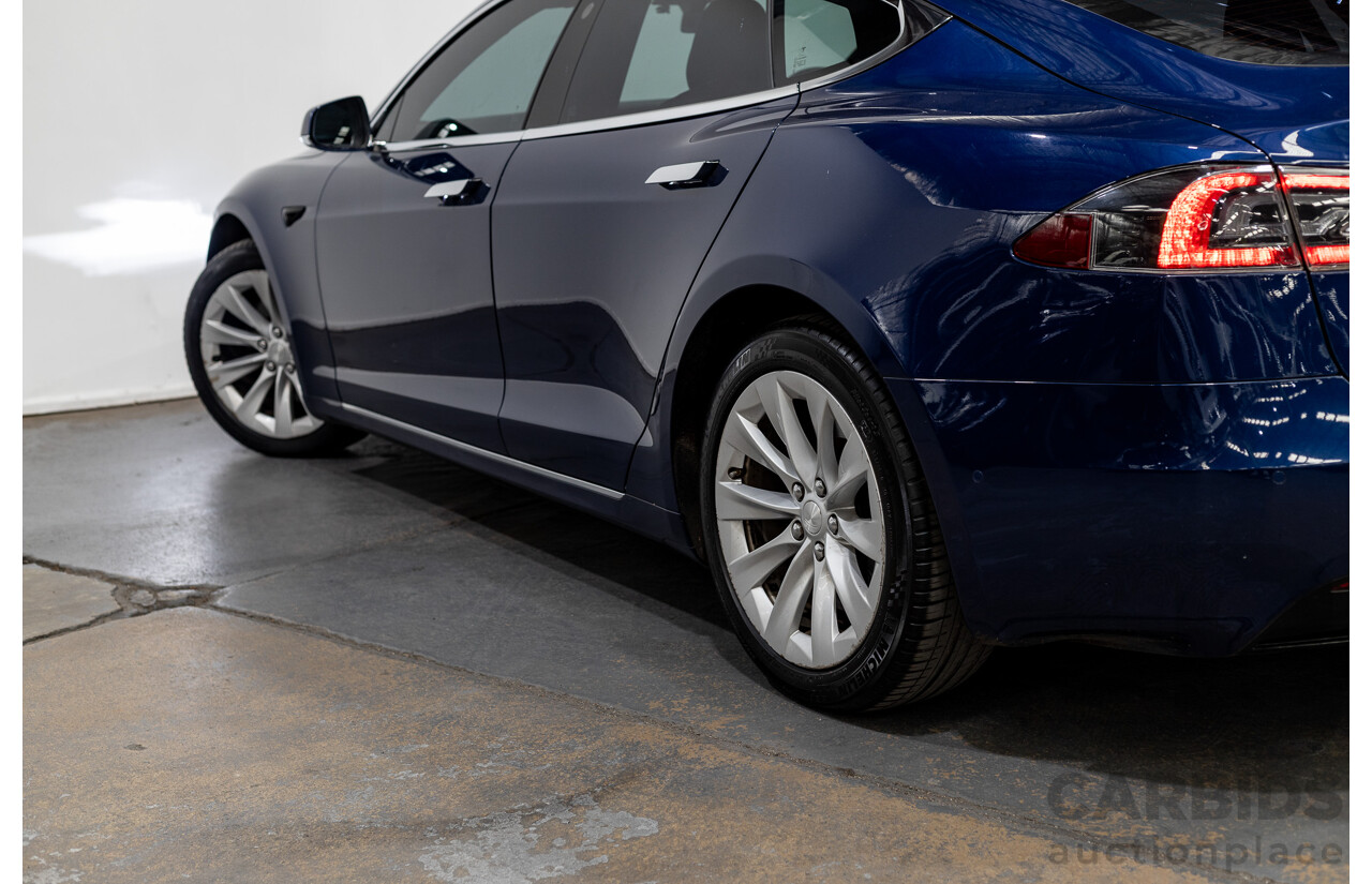 5/2018 Tesla Model S 75D Dual Motor (AWD) 4d Hatchback Deep Blue Metallic Dedicated Electric EV 245kw