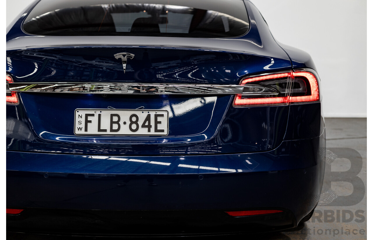 5/2018 Tesla Model S 75D Dual Motor (AWD) 4d Hatchback Deep Blue Metallic Dedicated Electric EV 245kw