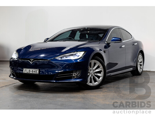 5/2018 Tesla Model S 75D Dual Motor (AWD) 4d Hatchback Deep Blue Metallic Dedicated Electric EV 245kw