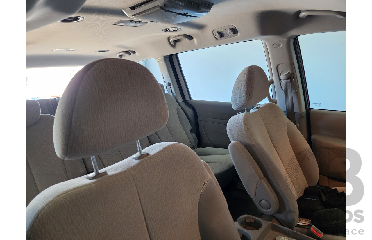 3/2012 Kia Grand Carnival Si VQ MY12 4d Wagon Red 2.2L