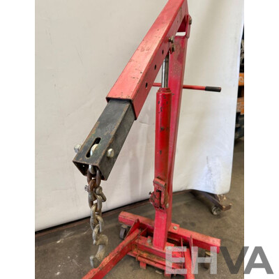 1 Ton Hydraulic Folding Engine Hoist