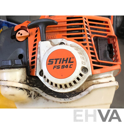 Stihl FS94-C-E  Straight Shaft Two Stroke Petrol Powered Line Trimmer