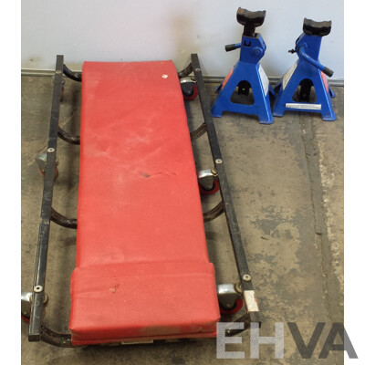 Auto Xs Mechanic's Creeper Trolley