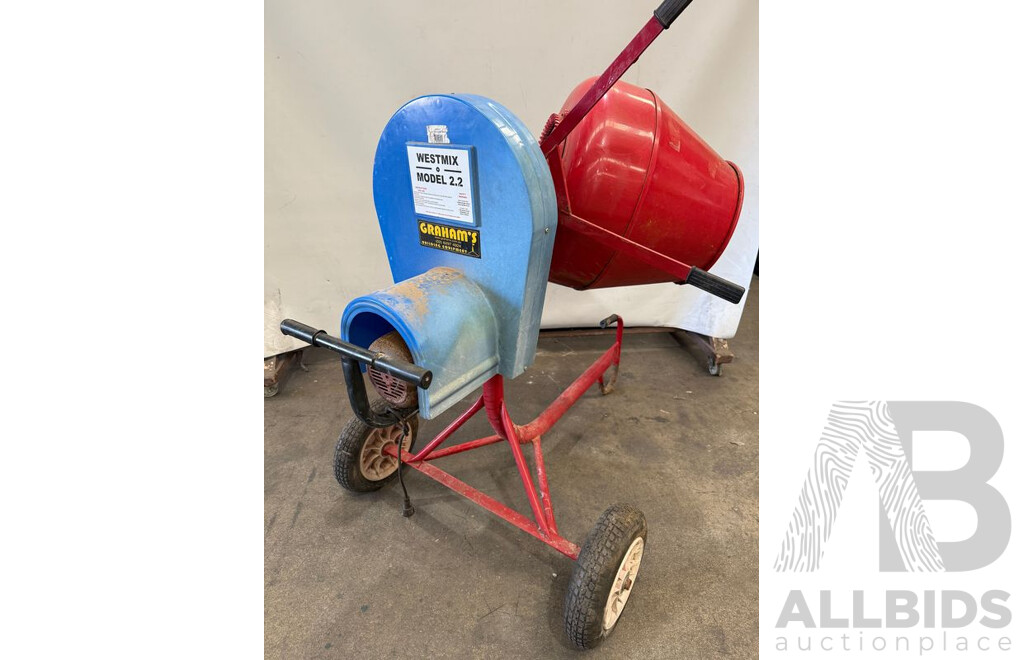 Westmix 65ltr Electric Cement Mixer