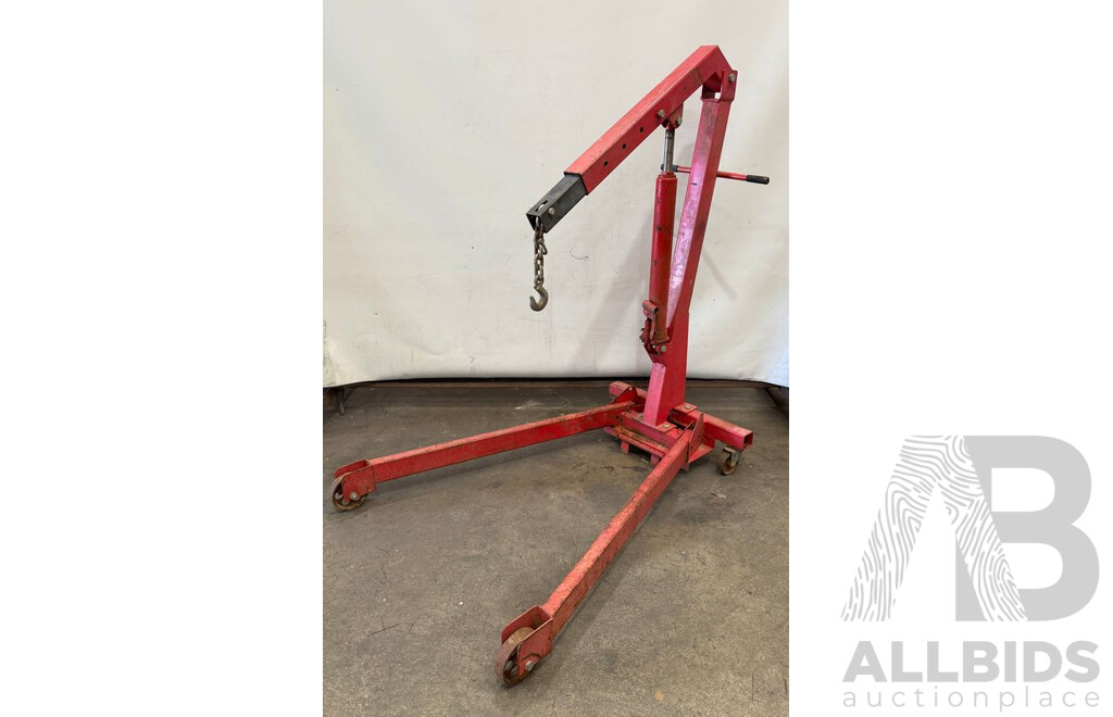 1 Ton Hydraulic Folding Engine Hoist