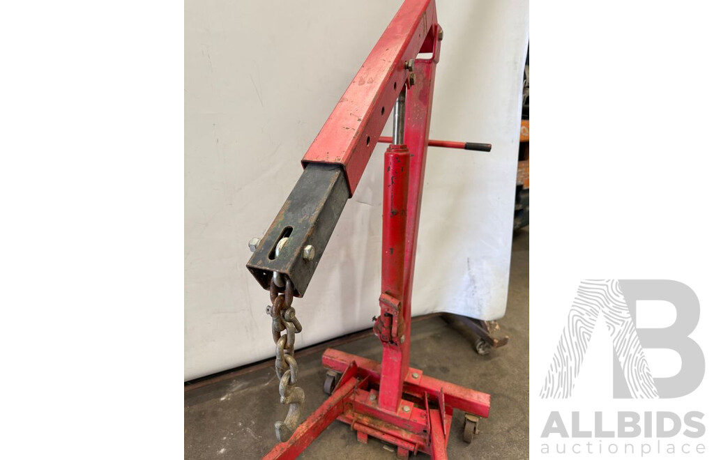 1 Ton Hydraulic Folding Engine Hoist
