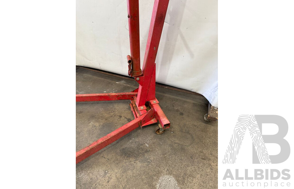1 Ton Hydraulic Folding Engine Hoist