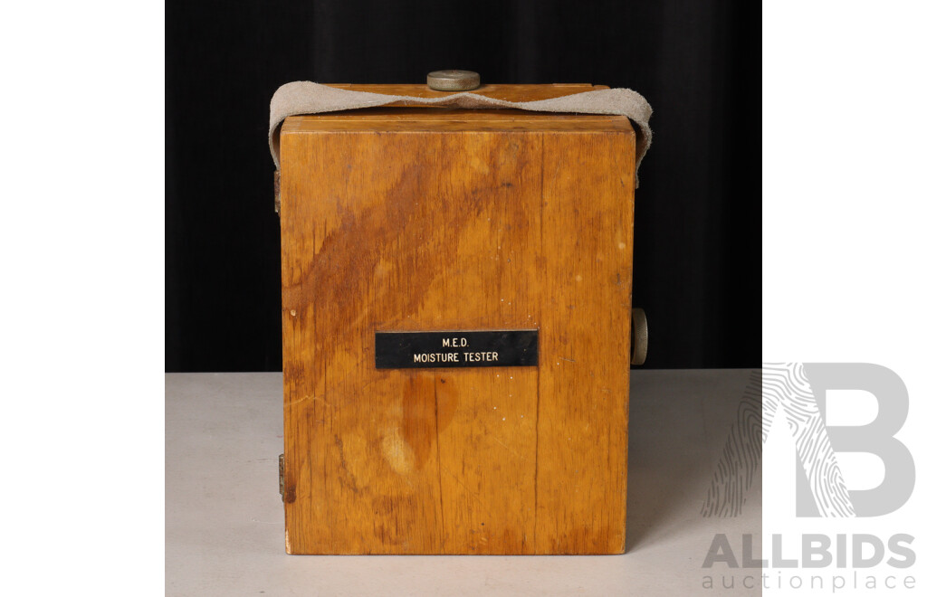 Vintage Timber Moisture Meter, Type DCR2, by Techtron PTY. LTD