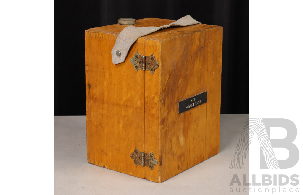 Vintage Timber Moisture Meter, Type DCR2, by Techtron PTY. LTD