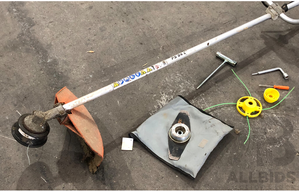 Stihl FS94-C-E  Straight Shaft Two Stroke Petrol Powered Line Trimmer