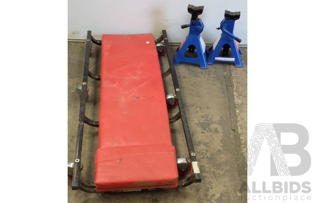 Auto Xs Mechanic's Creeper Trolley