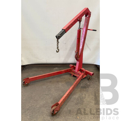 1 Ton Hydraulic Folding Engine Hoist