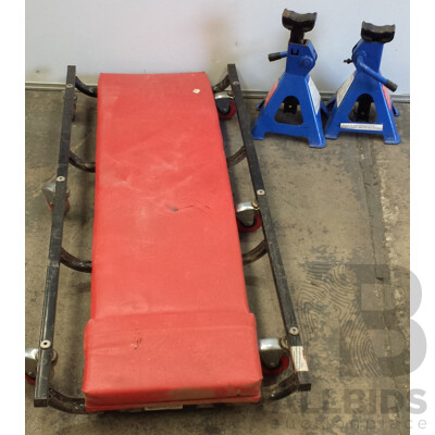 Auto Xs Mechanic's Creeper Trolley