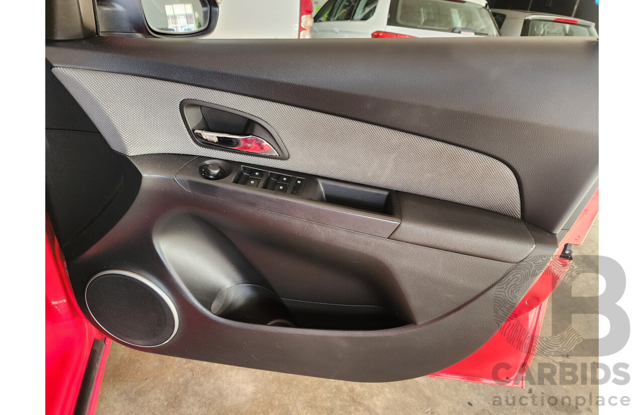 7/2010 Holden Cruze CD JG 4d Sedan Red 1.8L