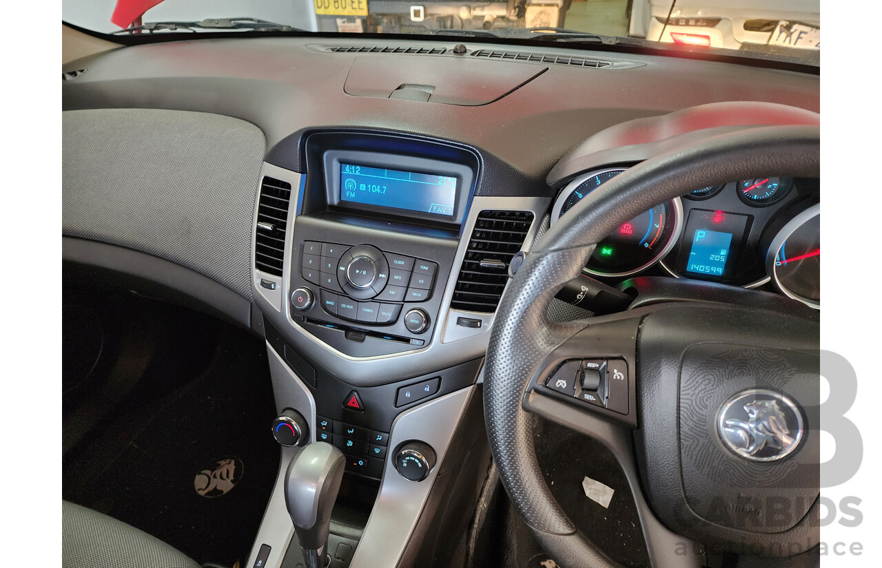 7/2010 Holden Cruze CD JG 4d Sedan Red 1.8L