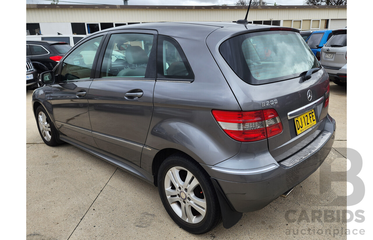 8/2008 Mercedes-Benz B200  245 07 UPGRADE 5d Hatchback Grey 2.0L