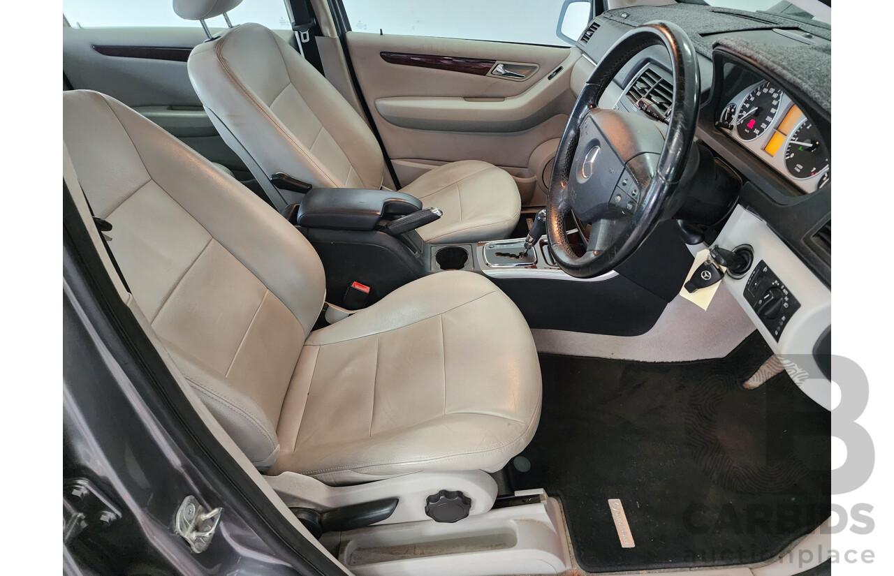 8/2008 Mercedes-Benz B200  245 07 UPGRADE 5d Hatchback Grey 2.0L