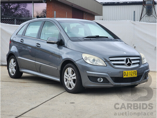 8/2008 Mercedes-Benz B200  245 07 UPGRADE 5d Hatchback Grey 2.0L