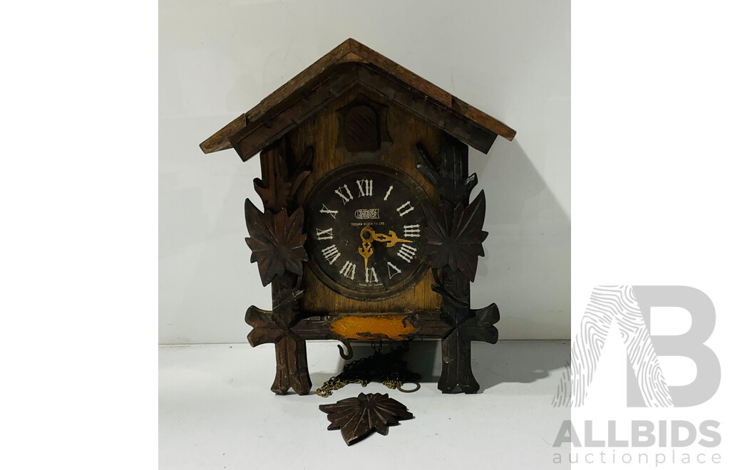 Vintage Cuckoo Wall Clock
