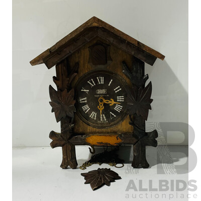 Vintage Cuckoo Wall Clock