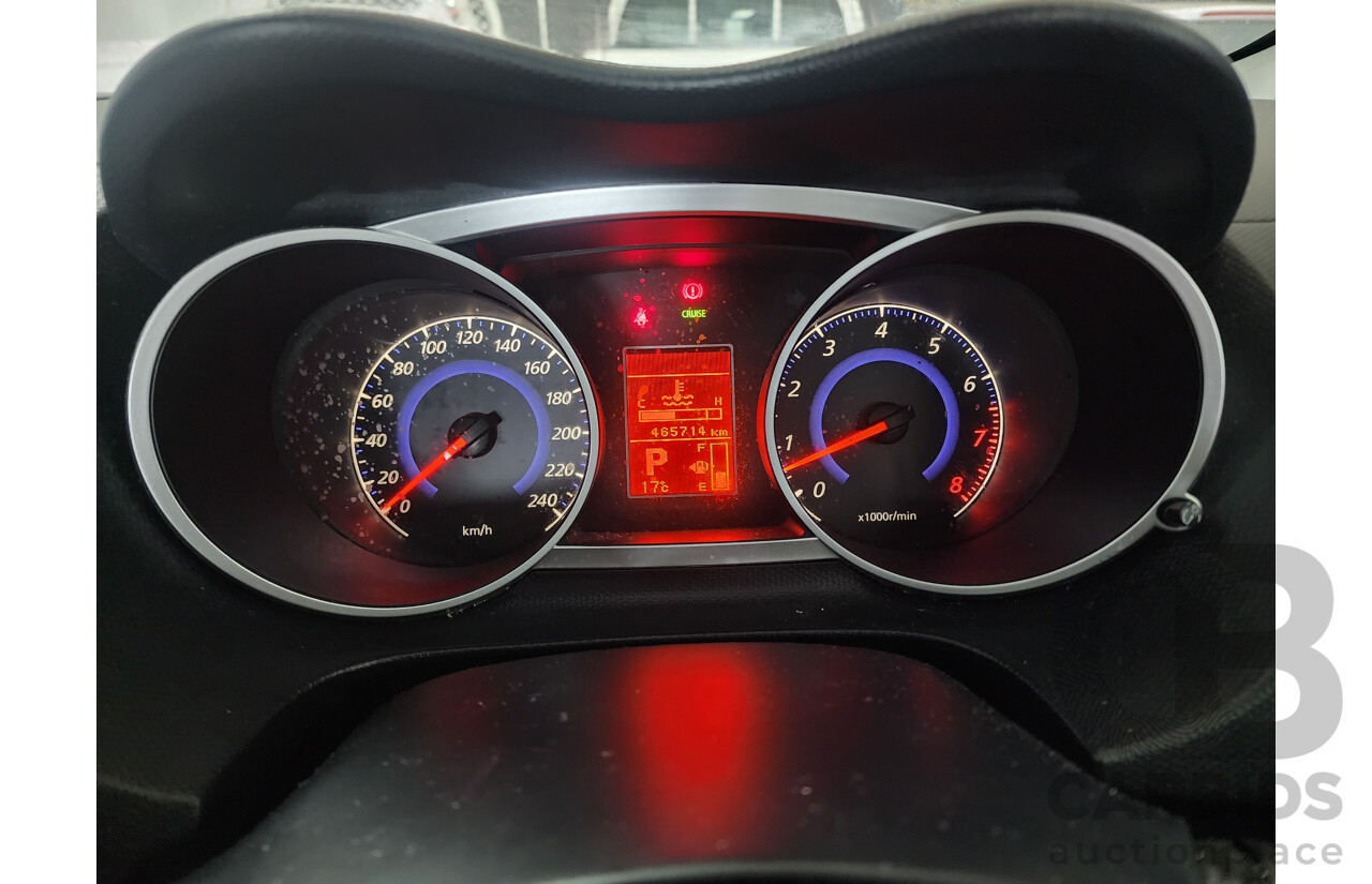 12/2008 Mitsubishi Outlander LS ZG MY08 4d Wagon Black 2.4L