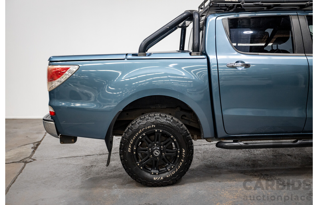 11/2013 Mazda BT-50 GT (4x4) UP MY13 Dual Cab Utility Aurora Blue Metallic Turbo Diesel 3.2L