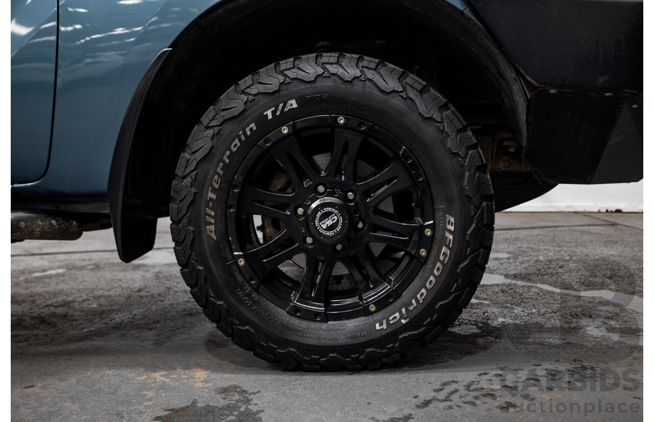 11/2013 Mazda BT-50 GT (4x4) UP MY13 Dual Cab Utility Aurora Blue Metallic Turbo Diesel 3.2L