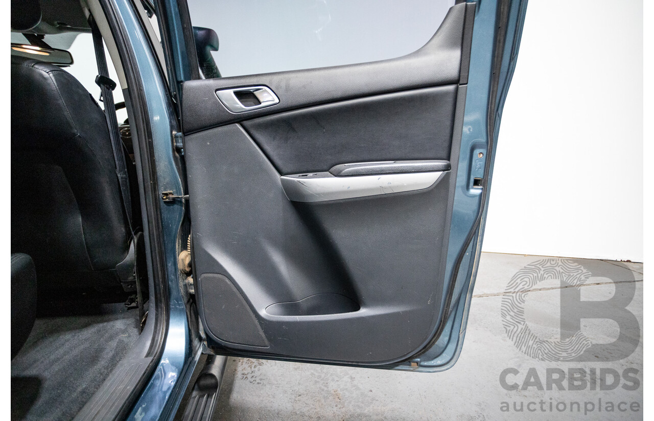 11/2013 Mazda BT-50 GT (4x4) UP MY13 Dual Cab Utility Aurora Blue Metallic Turbo Diesel 3.2L